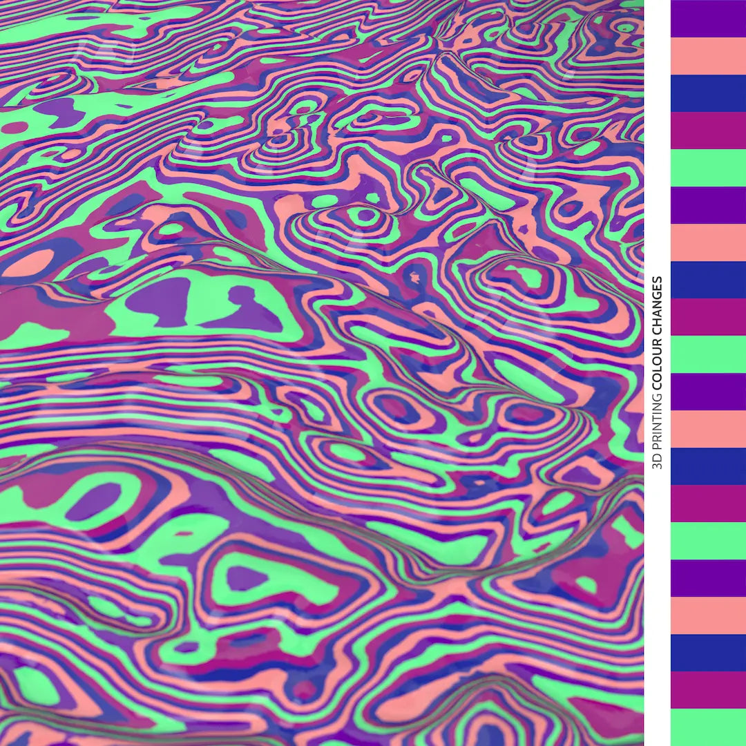 3D MODEL EXPORT for PARAGAMI 011_020 - FLUID NOISE