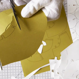 Trypophobia 01 — Coral Sponge Paper Folding Template