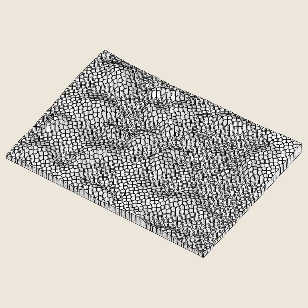 3D MODEL EXPORT for PARAGAMI 07_09 - MOSS WALL