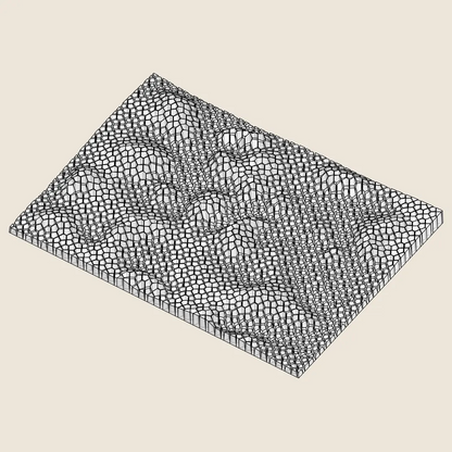 3D MODEL EXPORT for PARAGAMI 07_09 - MOSS WALL
