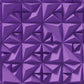 SCATTERED PYRAMIDS - PARAGAMI 04_01 - TEMPLATE for 3D HANDMADE PAPER WALL ART_ PARAMETRIC DESIGN Paragami 
