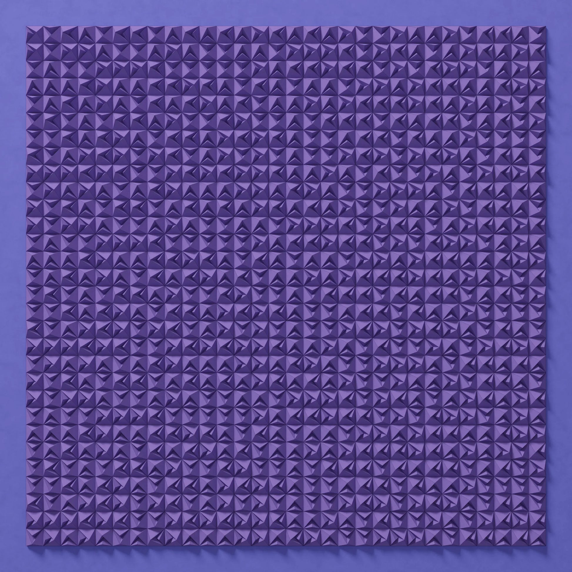 SCATTERED PYRAMIDS - PARAGAMI 04_01 - TEMPLATE for 3D HANDMADE PAPER WALL ART_ PARAMETRIC DESIGN Paragami 