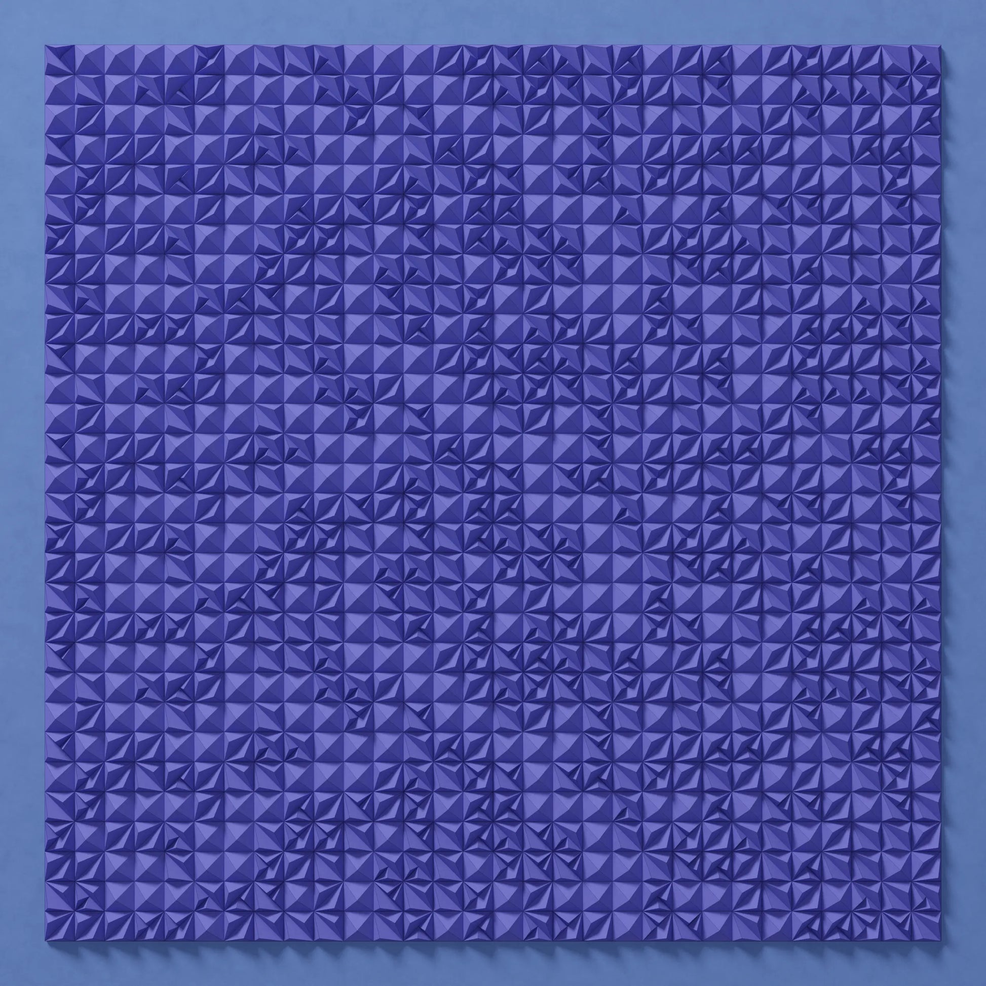 SCATTERED PYRAMIDS - PARAGAMI 04_01 - TEMPLATE for 3D HANDMADE PAPER WALL ART_ PARAMETRIC DESIGN Paragami 