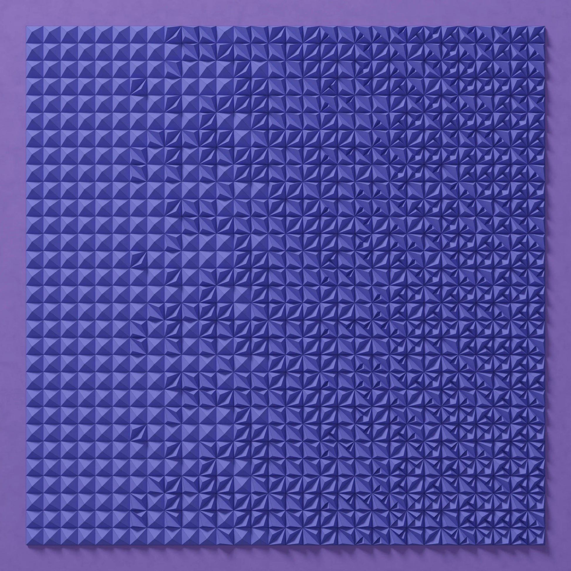 SCATTERED PYRAMIDS - PARAGAMI 04_01 - TEMPLATE for 3D HANDMADE PAPER WALL ART_ PARAMETRIC DESIGN Paragami 