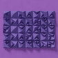 SCATTERED PYRAMIDS - PARAGAMI 04_01 - TEMPLATE for 3D HANDMADE PAPER WALL ART_ PARAMETRIC DESIGN Paragami 