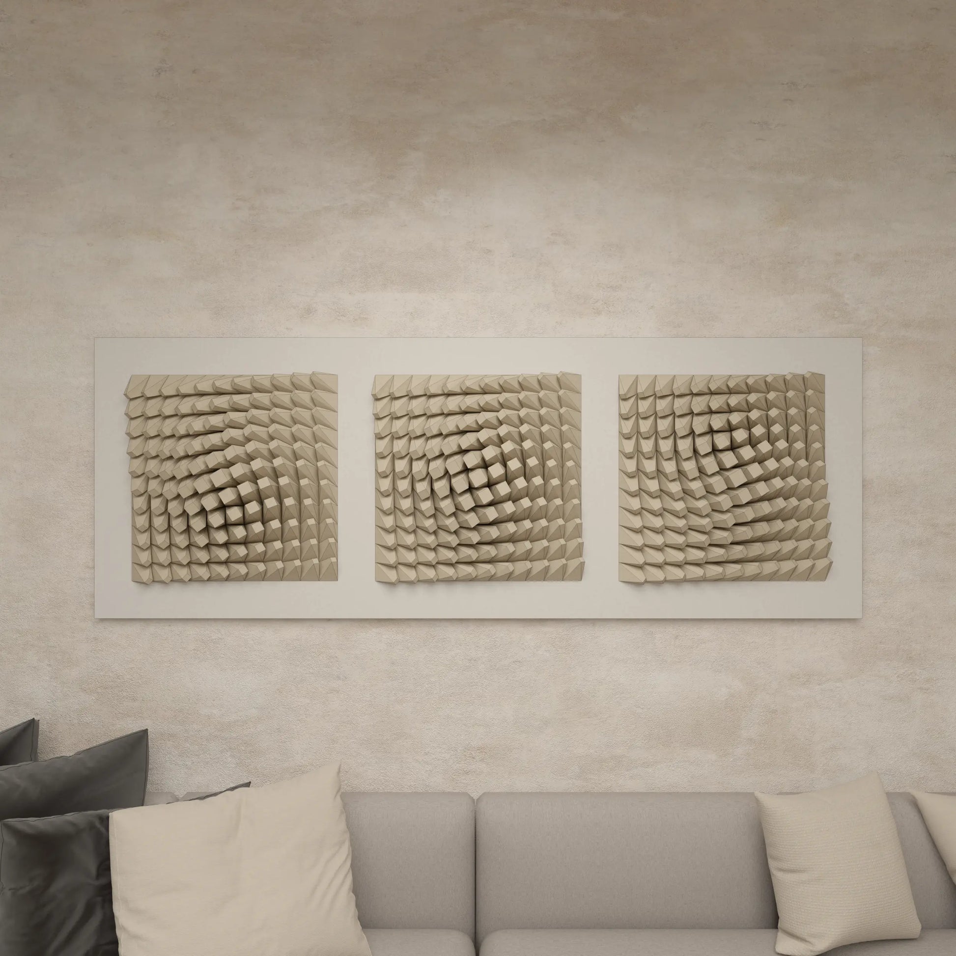 TWISTED BOX - PARAGAMI 07_01 - TEMPLATE for 3D HANDMADE PAPER WALL ART_ PARAMETRIC DESIGN Paragami 