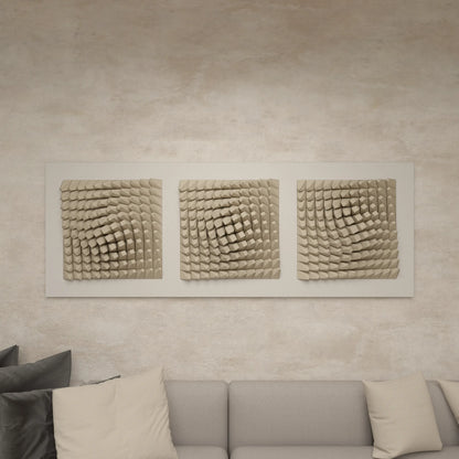 TWISTED BOX - PARAGAMI 07_01 - TEMPLATE for 3D HANDMADE PAPER WALL ART_ PARAMETRIC DESIGN Paragami 