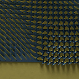 WIND FIELD - PARAGAMI 14_01 - TEMPLATE for 3D HANDMADE PAPER WALL ART_ PARAMETRIC DESIGN Paragami 