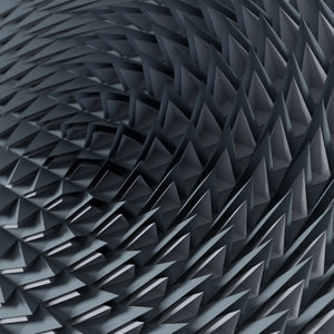 SILVER TWIST - PARAGAMI 14_04 - TEMPLATE for 3D HANDMADE PAPER WALL ART_ PARAMETRIC DESIGN Paragami 