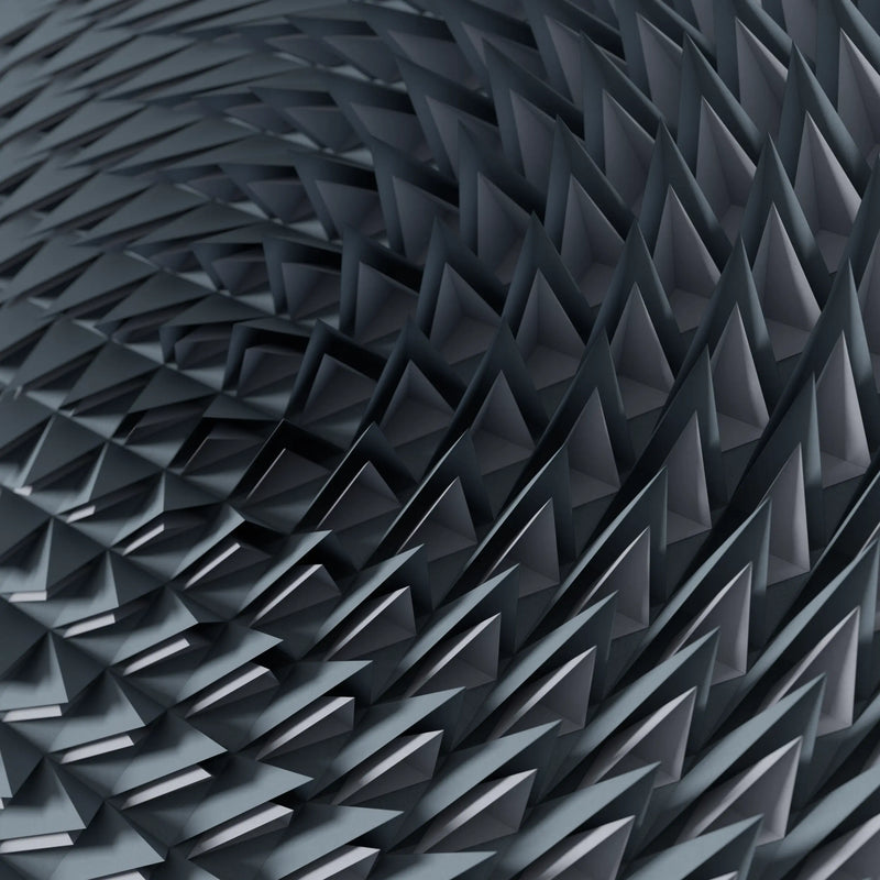 SILVER TWIST - PARAGAMI 14_04 - TEMPLATE for 3D HANDMADE PAPER WALL ART_ PARAMETRIC DESIGN Paragami 