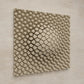 PARAGAMI 07_04 - CRACKED BULGE - TEMPLATE for 3D HANDMADE PAPER WALL ART_ PARAMETRIC DESIGN